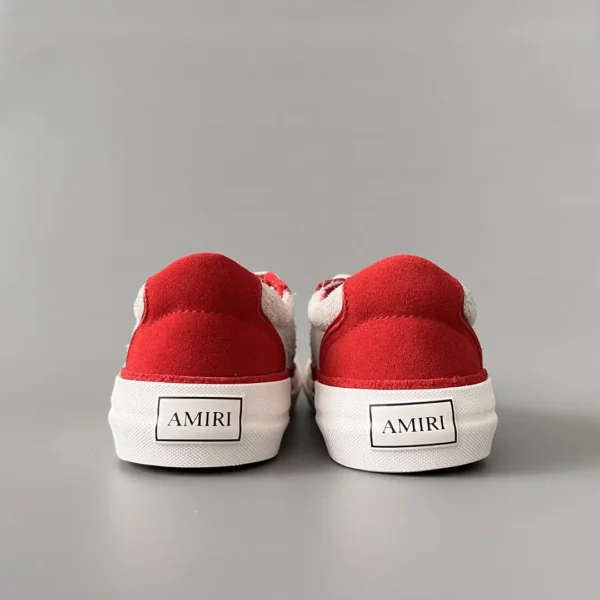 AMIRI Sunset leather suede Low top skateboard shoes for both men and women - Image 5