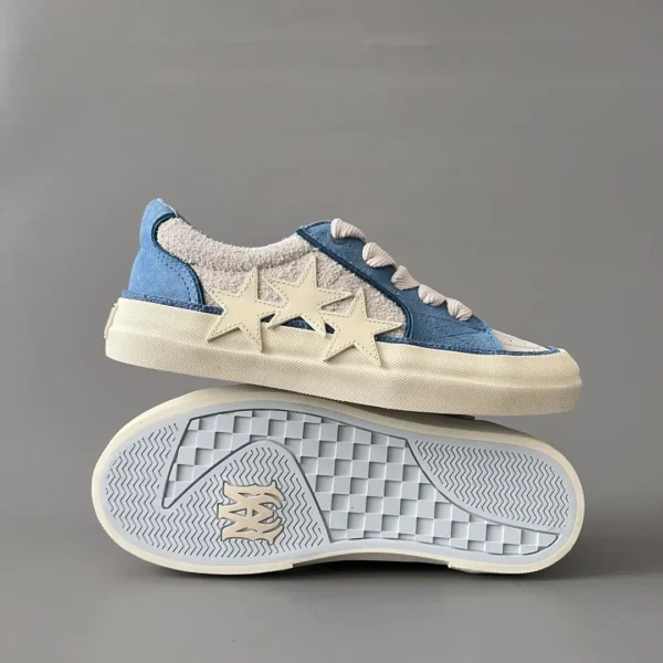 AMIRI Sunset leather suede Low top skateboard shoes for both men and women - Image 6