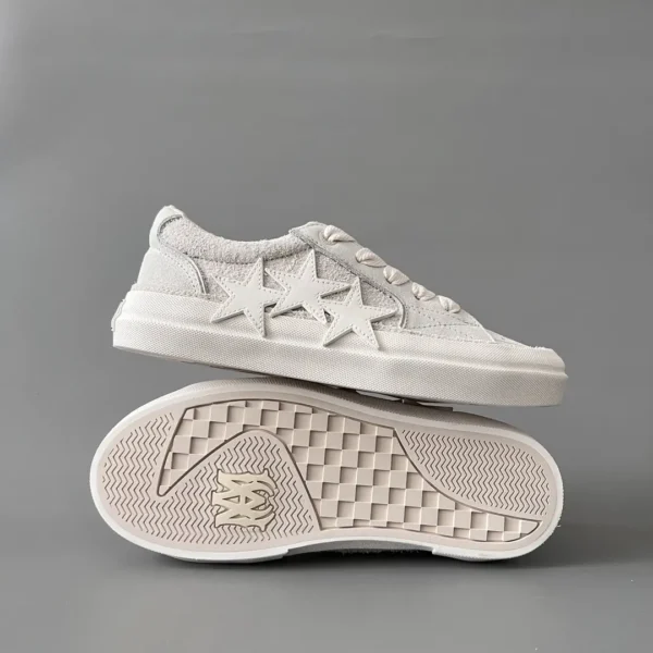 AMIRI Sunset leather suede Low top skateboard shoes for both men and women - Image 6