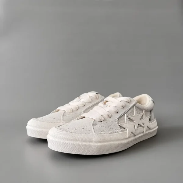 AMIRI Sunset leather suede Low top skateboard shoes for both men and women