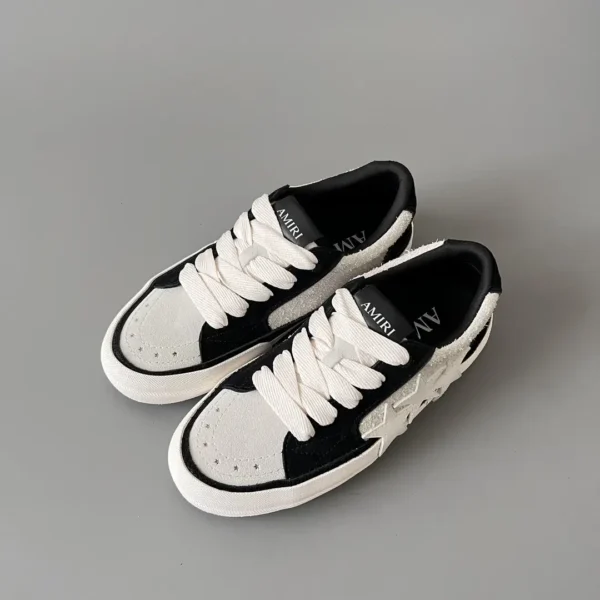 AMIRI Sunset leather suede Low top skateboard shoes for both men and women - Image 8