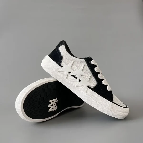 AMIRI Sunset leather suede Low top skateboard shoes for both men and women - Image 7