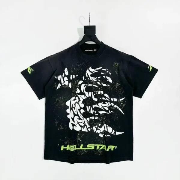 Hellstar Thorn Black Short Sleeve  0718 *Knitted 230g