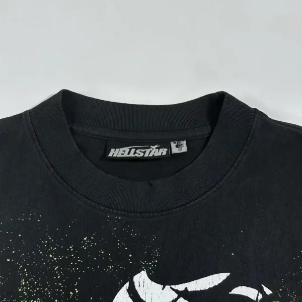 Hellstar Thorn Black Short Sleeve  0718 *Knitted 230g - Image 3