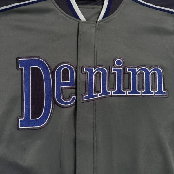 Denim Tears Big Letter Ribbon Grey Jacket 0730
* - Image 4
