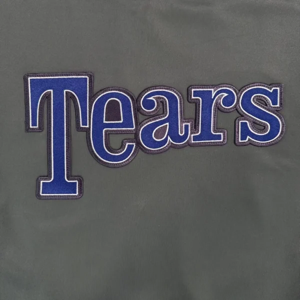Denim Tears Big Letter Ribbon Grey Jacket 0730
* - Image 8