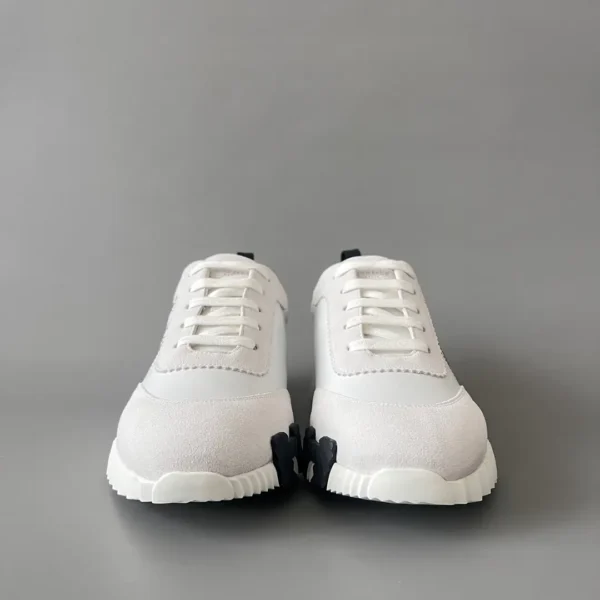 Hermes Bouncing calf leather logo printed Low cut - Image 2