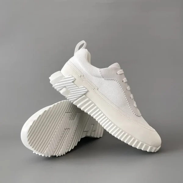 Hermes Bouncing Low cut round toe lace up casual shoes full - Image 7