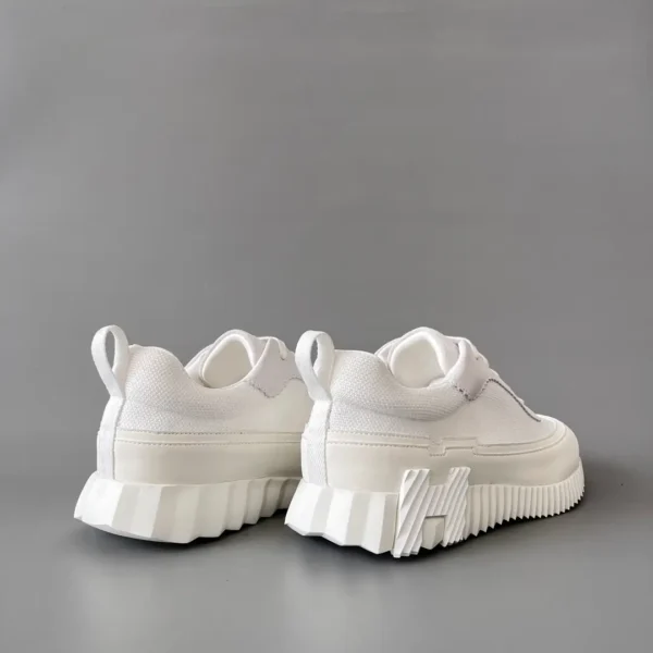 Hermes Bouncing Low cut round toe lace up casual shoes full - Image 4