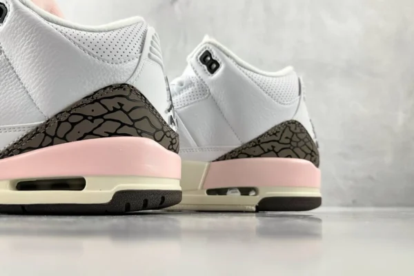 Air Jordan 3 retro "dark mocha" cherry blossom white brown powder - Image 8