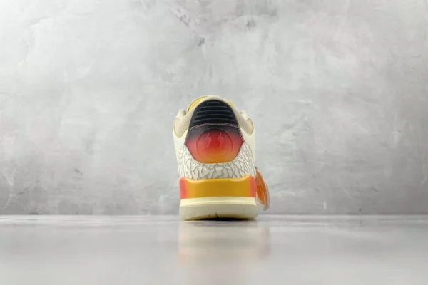 Air Jordan 3 co branded white, blue, and red - Image 9