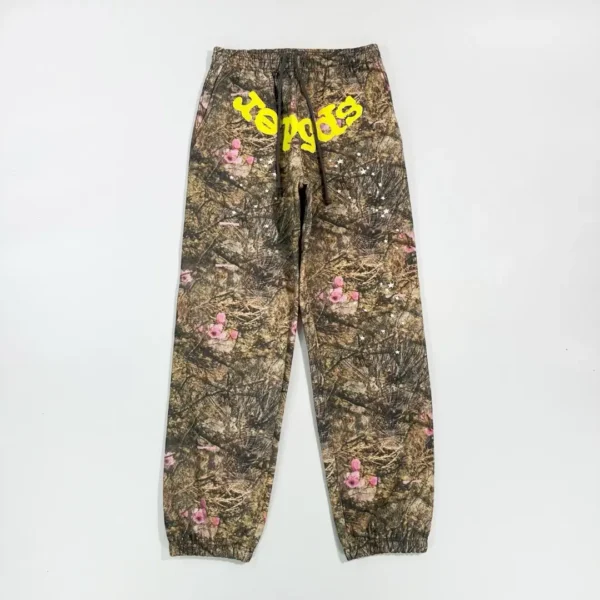 Sp5der Branch Camouflage Bead Mesh Pants
