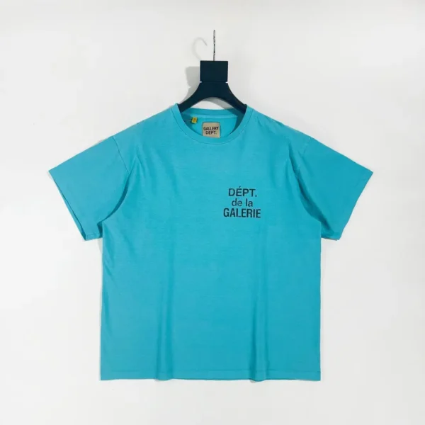 Gallery Dept. Lake Blue Basic French Short Sleeve