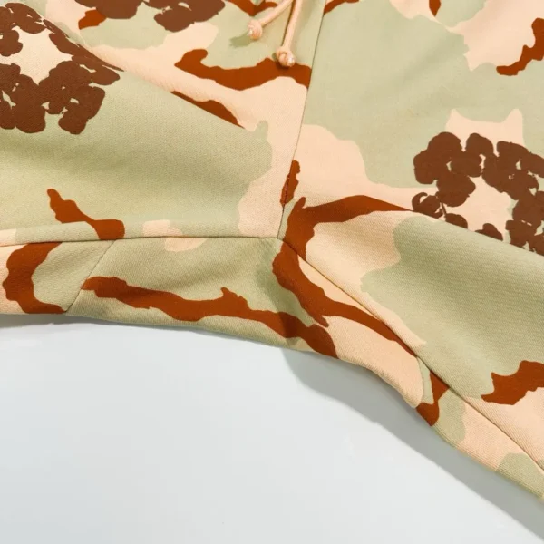 Denim Tears Yellow Brown Desert Camouflage Cotton Flower Pants - Image 5