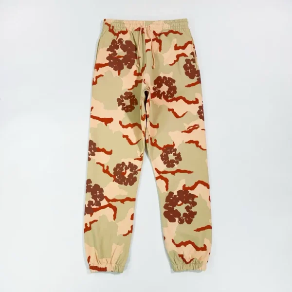 Denim Tears Yellow Brown Desert Camouflage Cotton Flower Pants