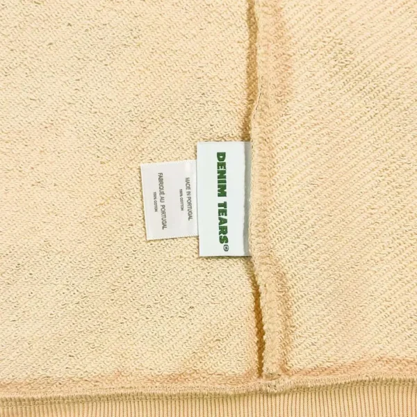 Denim Tears Yellow Brown Desert Camouflage Cotton Zipper Shirt - Image 7
