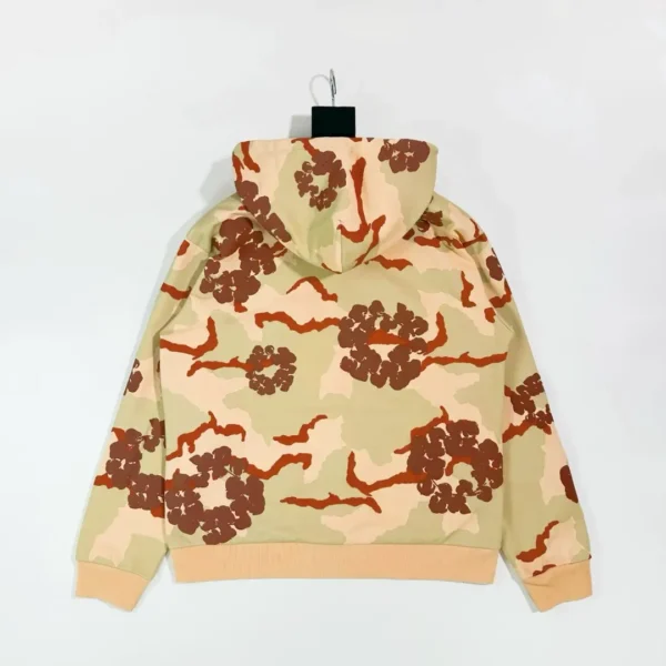 Denim Tears Yellow Brown Desert Camouflage Cotton Zipper Shirt - Image 2