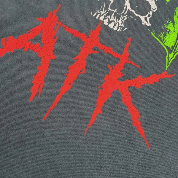 Gallery Dept.ATK Bat Skull Grey Short Sleeve - Image 6
