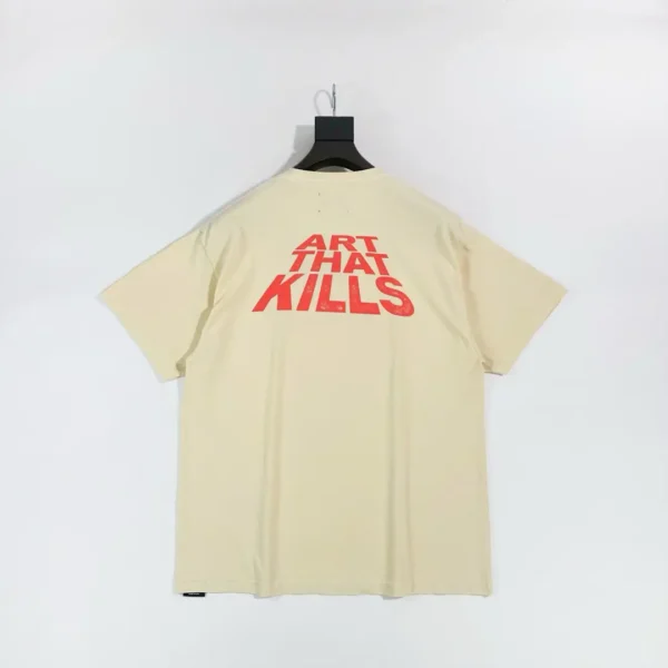 Gallery Depot. Skull Green Snake Beige Short Sleeve - Image 2