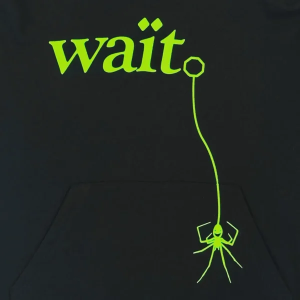 Sp5der Grey Wait Spider Hoodie  0761 *Knitted 450g - Image 4