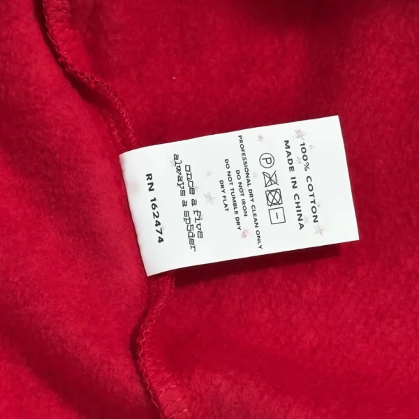 Sp5der Red Diamond Hoodie - Image 9