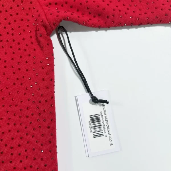 Sp5der Red Diamond Hoodie - Image 10