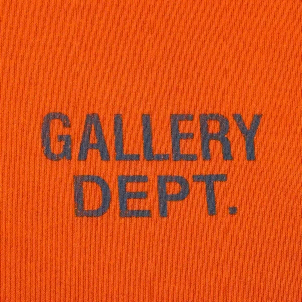 Gallery Depot. 90's GD Logo Orange Hoodie - Image 4