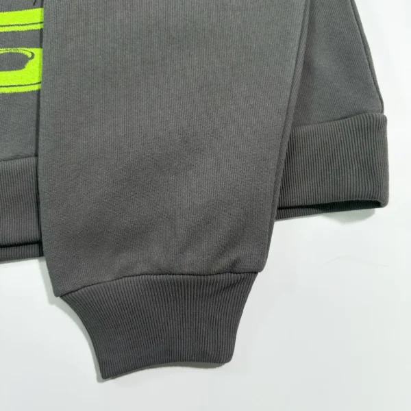 Sp5der Grey Brown Hoodie - Image 9