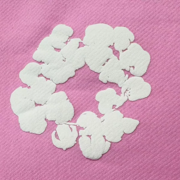 Denim Tears Mono Pink Cotton Flower Sanitary Pants - Image 6