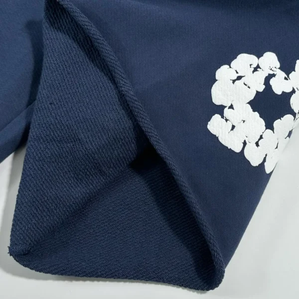Denim Tears Mono navy blue kapok shorts - Image 6