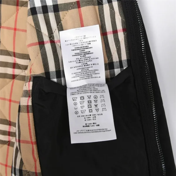 Burberry   diamond stitched cotton Jacket - Image 8